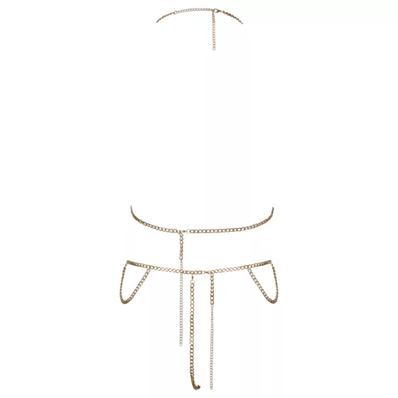 Cottelli - telozdobný šperk s retiazkami - zlatá