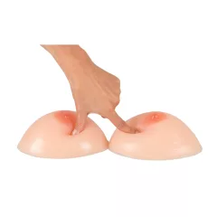   Cottelli - silikónová push-up výplň s bradavkami - 2x600 g
