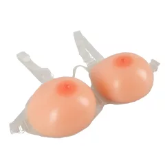 Cottelli - silikónové pripínacie prsia push-up - 2x1200g