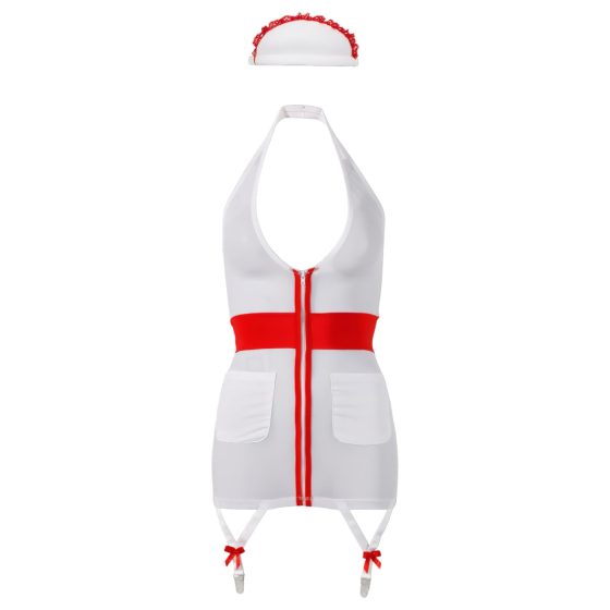 Cottelli - Zvodný kostým sestričky s podväzkami