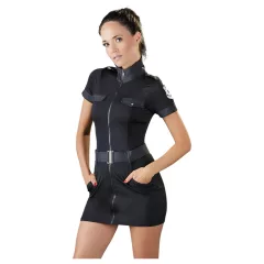 Cottelli - kostým policajtka - čierne šaty