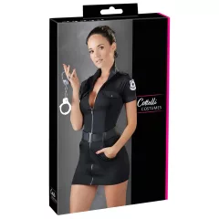 Cottelli - kostým policajtka - čierne šaty - M