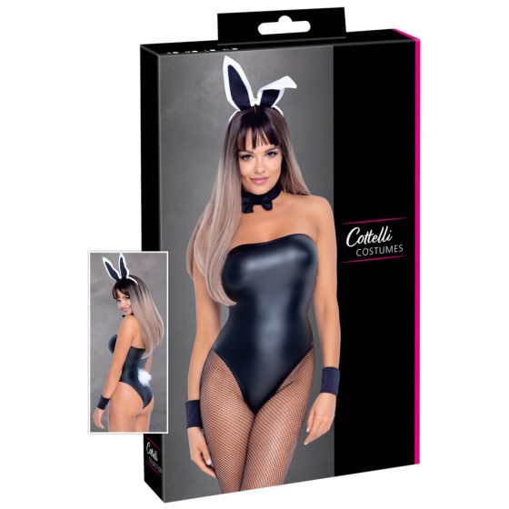 Cottelli Bunny - žiarivý, sexy kostým zajačika (5 kusov)
