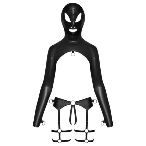 Bad Kitty - BDSM spodná bielizeň set - čierna - M