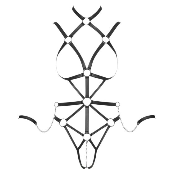 Bad Kitty - erotické body - čierna