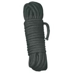 Shibari Rope - bondage lano (3 m, čierne)