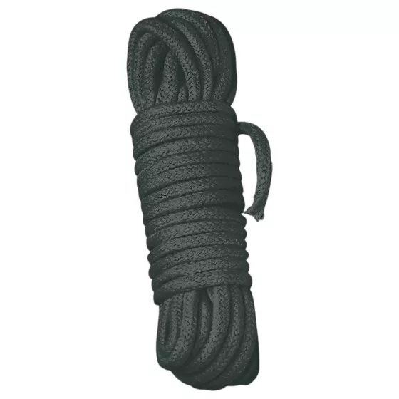 Shibari Rope - bondage lano (3 m, čierne)