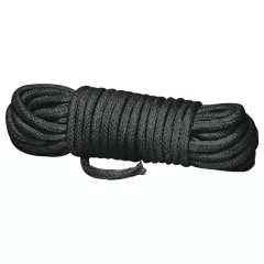 Shibari Rope - bondage lano (3 m, čierne)
