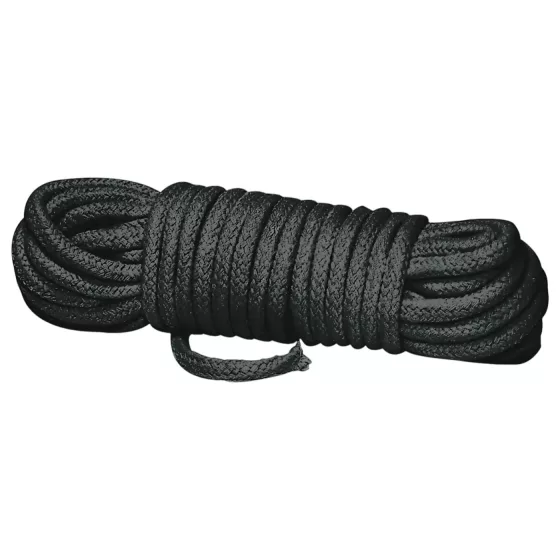 Shibari Rope - bondage lano (3 m, čierne)