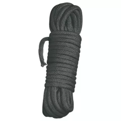 Shibari Rope - bondážové lano (7 m, čierne)