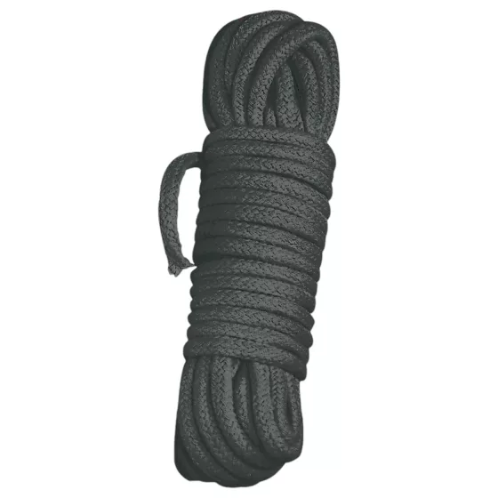 Shibari Rope - bondážové lano (7 m, čierne)