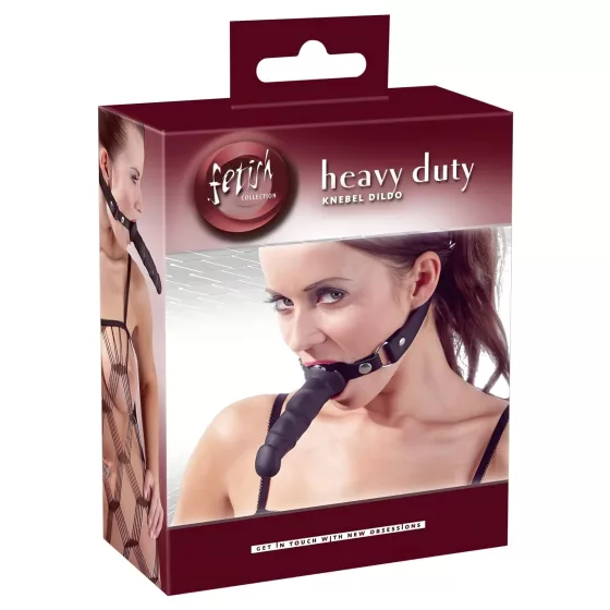 Fetish - roubík s dildom - čierny