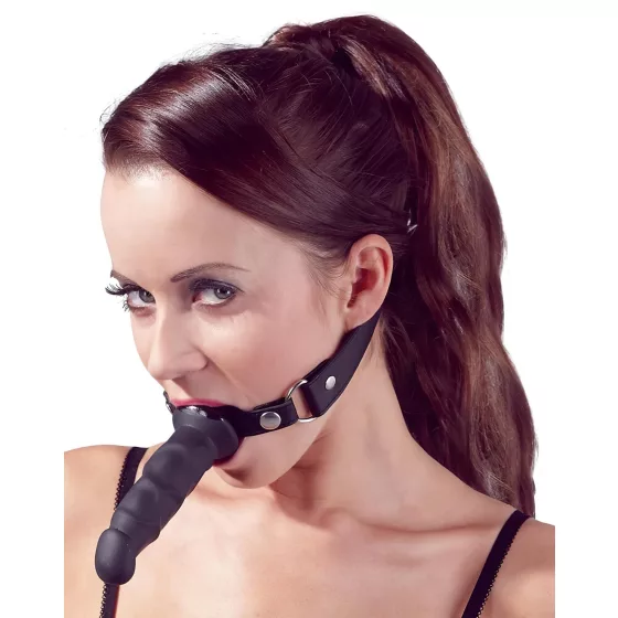 Fetish - roubík s dildom - čierny