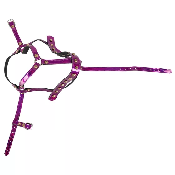 Bad Kitty - trblietavá hlavová maska (ružová)