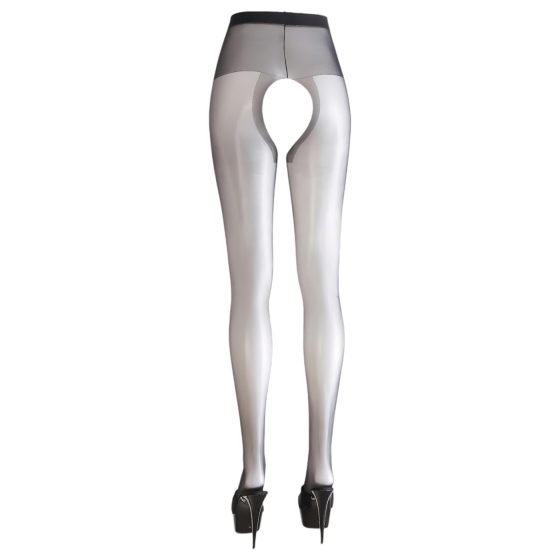 Cottelli - set s podväzkovým pásom - čierna - XL