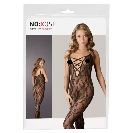 NO:XQSE - erotický overal - čipka - 2XL/3XL