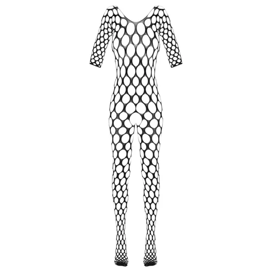 Cottelli - čierne sieťované pančuchové body (S-L)
