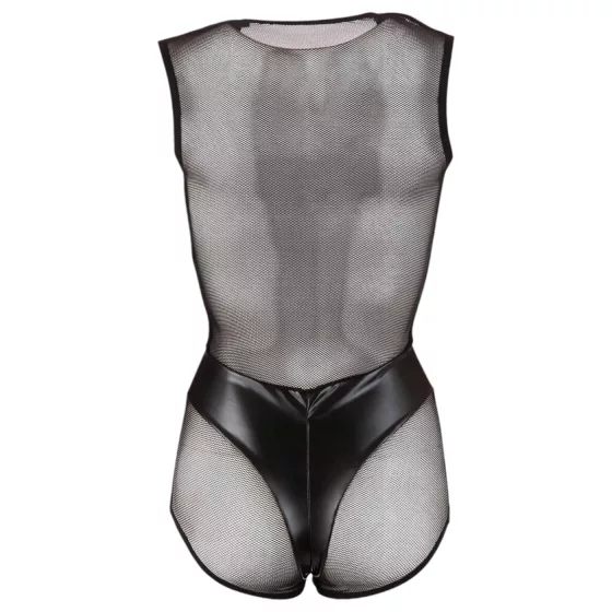 Cottelli - sieťované body - lesklé - čierne - M
