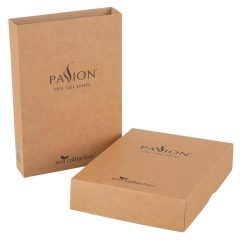   Passion Eco Zinnia - čipkované body s nízkym výstrihom (čierne) 