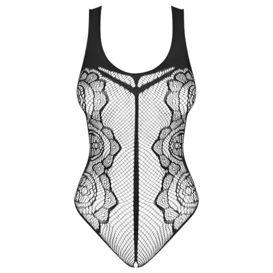 Obsessive - otvorené priesvitné body - čierne - S-L