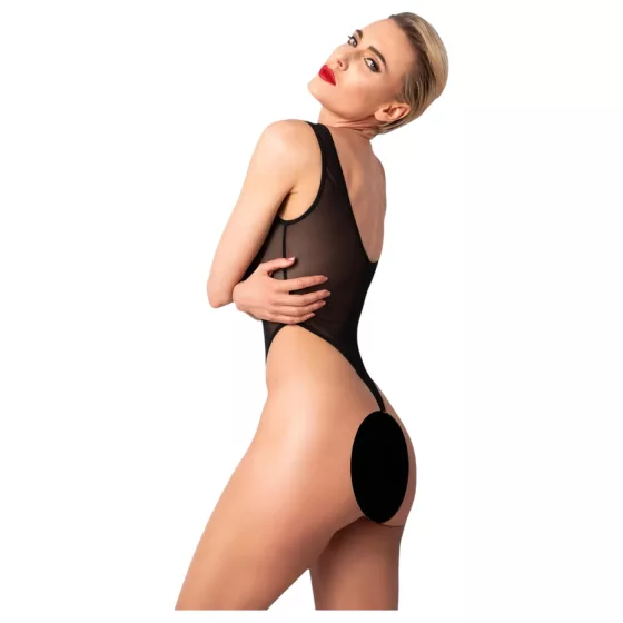 Noir - priesvitné body (čierne)