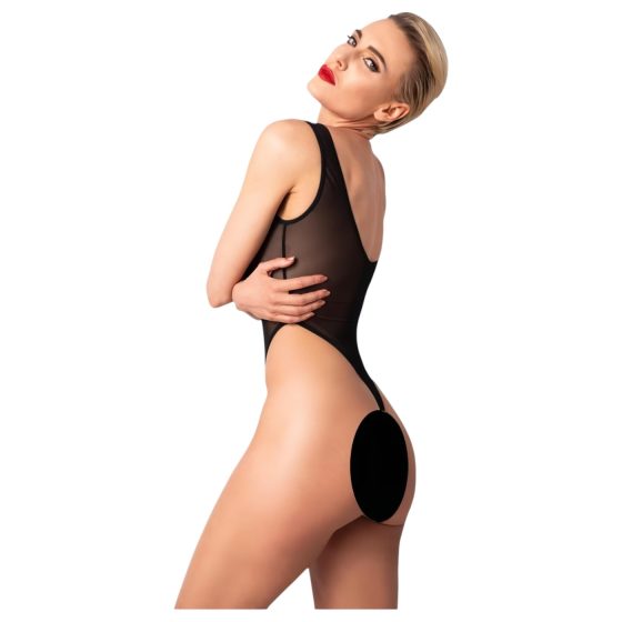 Noir - priesvitné body (čierne)
