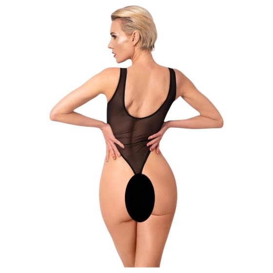 Noir - priesvitné body (čierne)