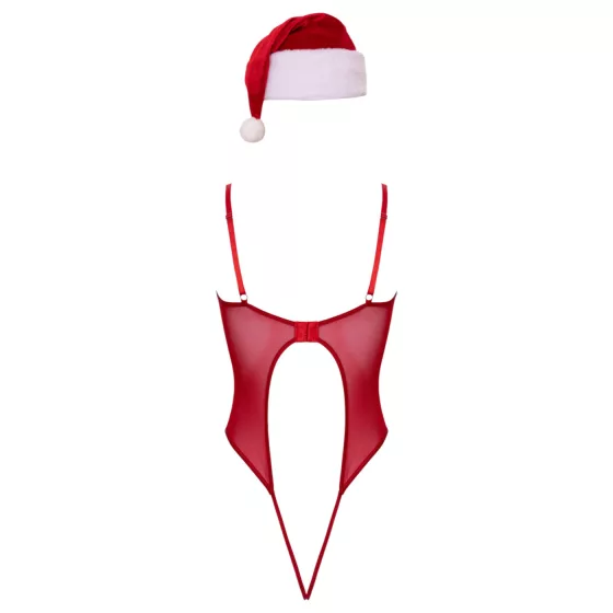 Cottelli - vianočný body set - červená