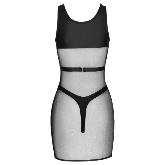 Cottelli - priehľadný párty set (čierny) - M