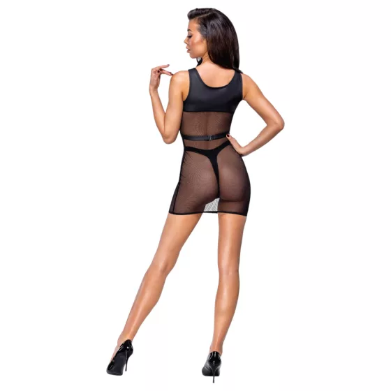 Cottelli - priehľadný párty set (čierny) - M