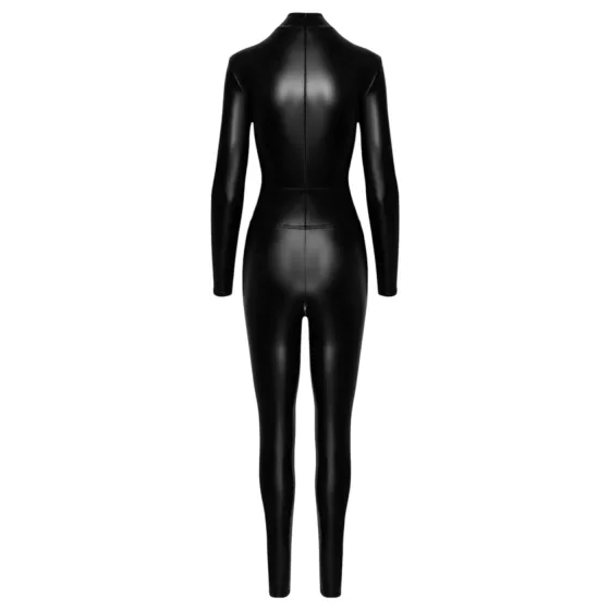 Noir - zipsový overal (čierny) - M