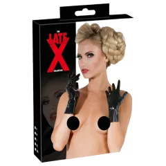 Late X krátke unisex rukavice (čierne)