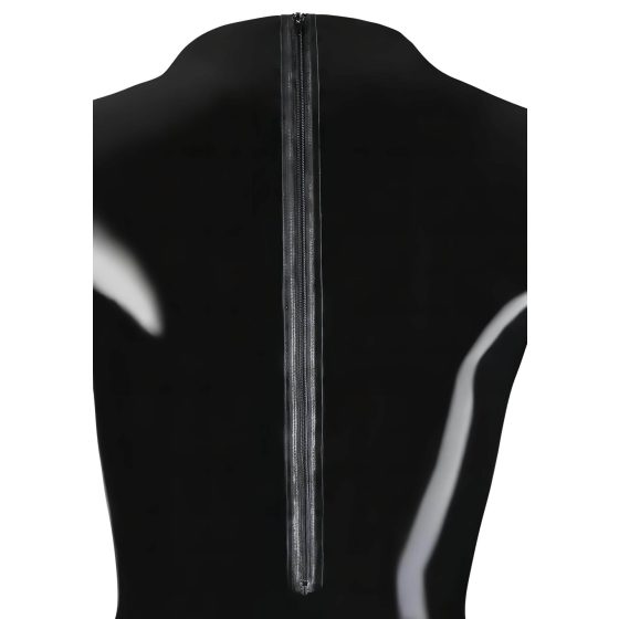 LATEX - dámske body s dlhými rukávmi (čierne)