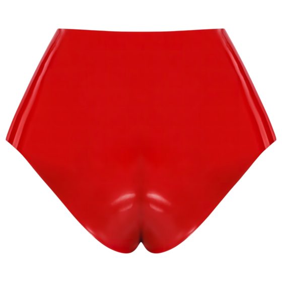 LATEX - realistické dildo so základňou (červené)