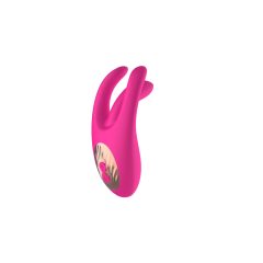   Mrow - bezdrôtový vibrátor na klitoris s 3 hrotmi (ružový)