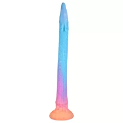   OgazR XXL Eel - análny dildo - svietiaci v tme - 47 cm - ružový