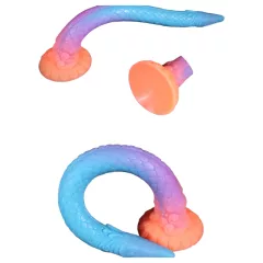   OgazR XXL Eel - análny dildo - svietiaci v tme - 47 cm - ružový