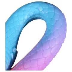   OgazR XXL Eel - análny dildo - svietiaci v tme - 47 cm - ružový