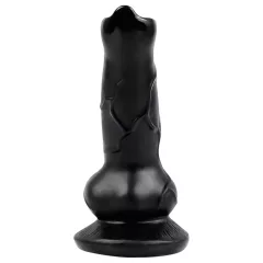 Animalorny - psí dildo - 12 cm - čierna