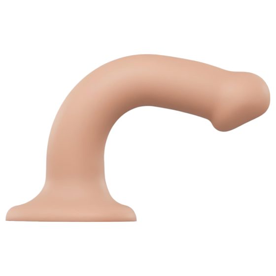 Strap-on-me M - Dvojvrstvové realistické dildo - stredné (prírodné)