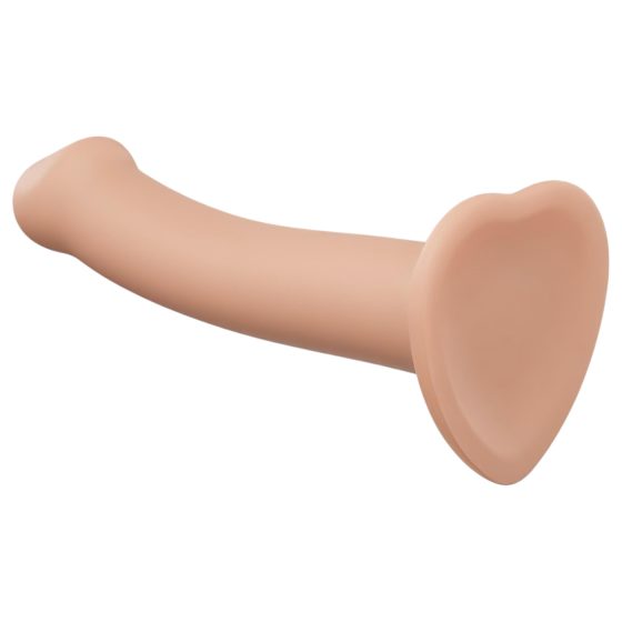 Strap-on-me M - Dvojvrstvové realistické dildo - stredné (prírodné)