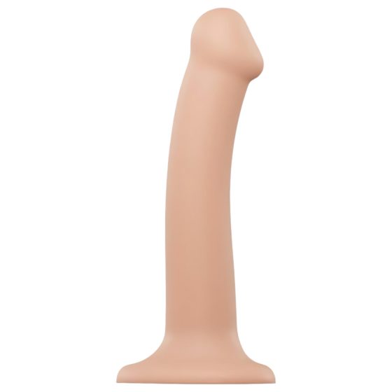 Strap-on-me M - Dvojvrstvové realistické dildo - stredné (prírodné)