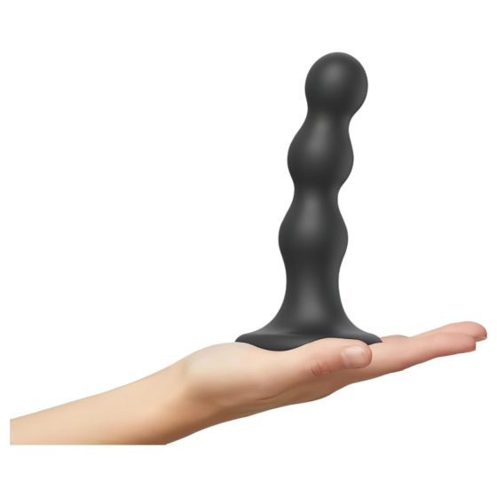 Strap-on-me Balls M – guľôčkový prísavkový dildo (čierny)