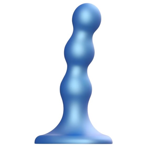 Strap-on-me Balls S - guľôčkový, prísavkový dildo (modrý)