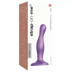 Strap-on-me Curvy S - vlnitý dildo s prísavkou (fialový)
