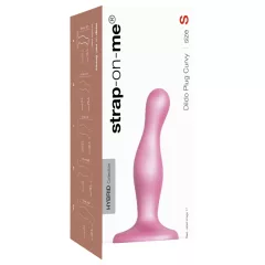 Strap-on-me Curvy S - zvlnené dildo s prísavkou (ružové)