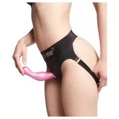 Strap-on-me Curvy S - zvlnené dildo s prísavkou (ružové)