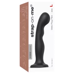 Strap-on-me P&G L - ohybný dildo s prísavkou - čierny