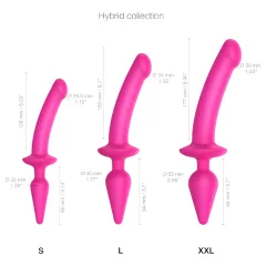   / Strap-on-me Switch Polorealistický XXL - 2v1 dildo (ružový)