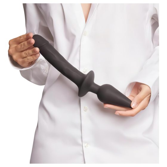 / Strap-on-me Swith Realistic XXL - 2v1 silikónové dildo (čierne)